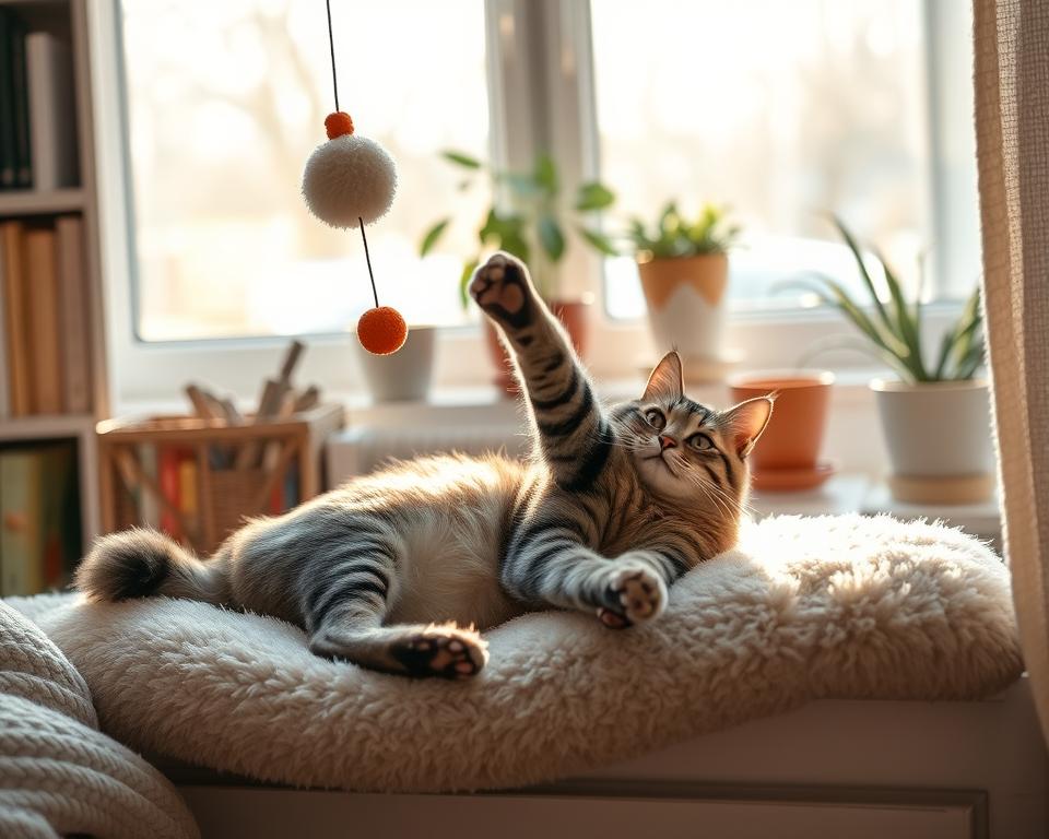 Ohranjanje aktivnosti mačke pozimi