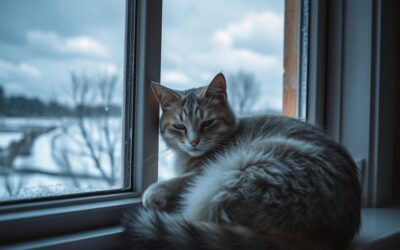 Mačji blog 18 Mačka in pomanjkanje sončne svetlobe pozimi