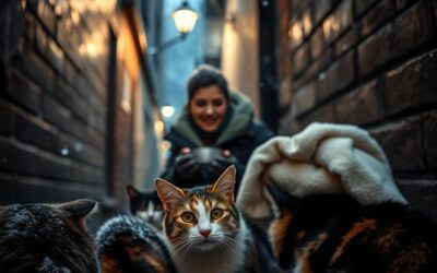 Kako pomagati zapuščenim mačkam v soseščini pozimi?
