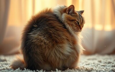 Zakaj se mačka pozimi več praska?