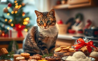 Mačka in božična hrana – kaj sme in česa ne?