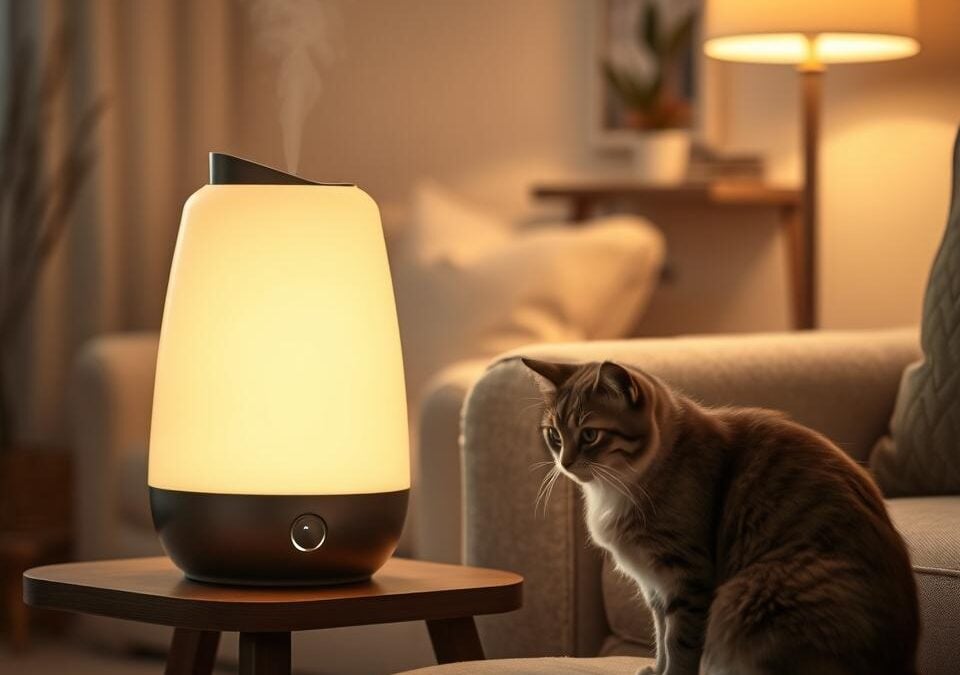 Mačka in vlažilec zraka – uporaben v kurilni sezoni?