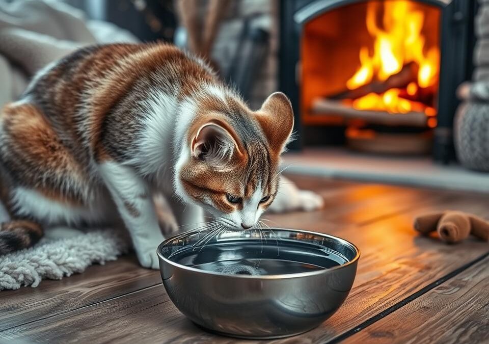 Vnos vode pri mački pozimi – na kaj moraš paziti?