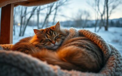 Zunanje mačke pozimi – kako jih zaščititi?