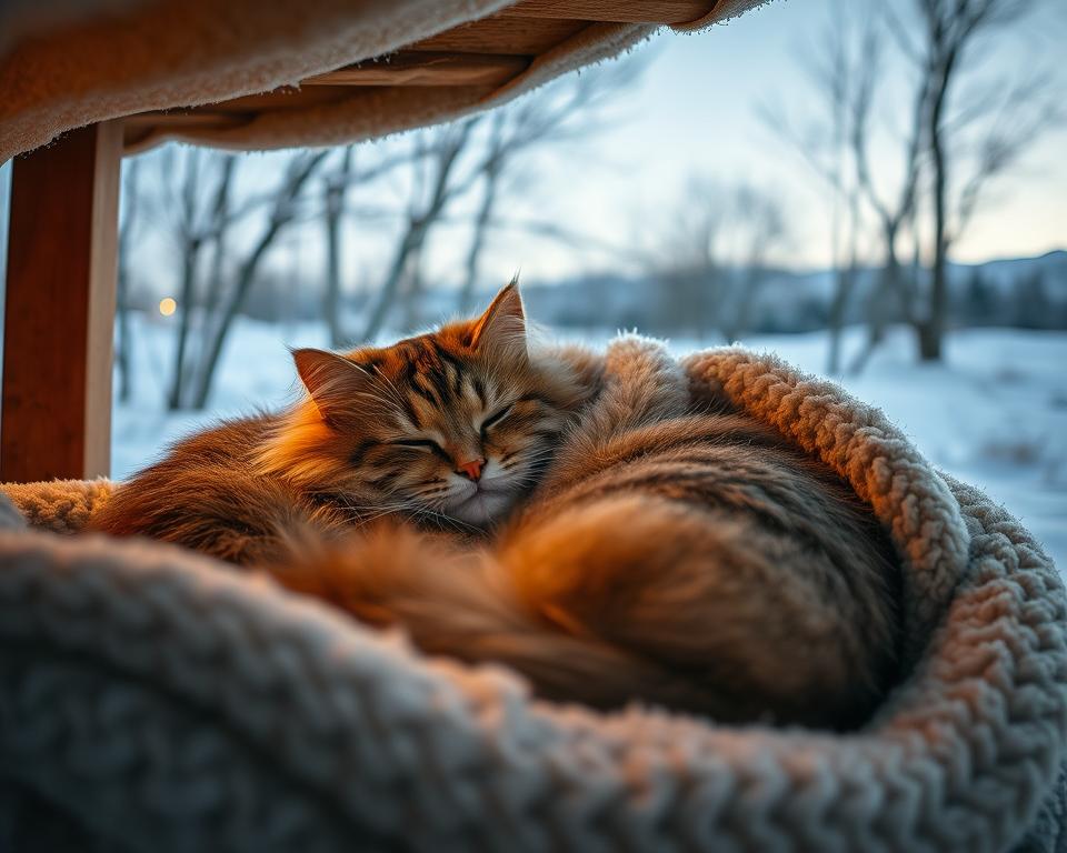 Zascita-zunanje-macke-pozimi Zaščita zunanje mačke pozimi