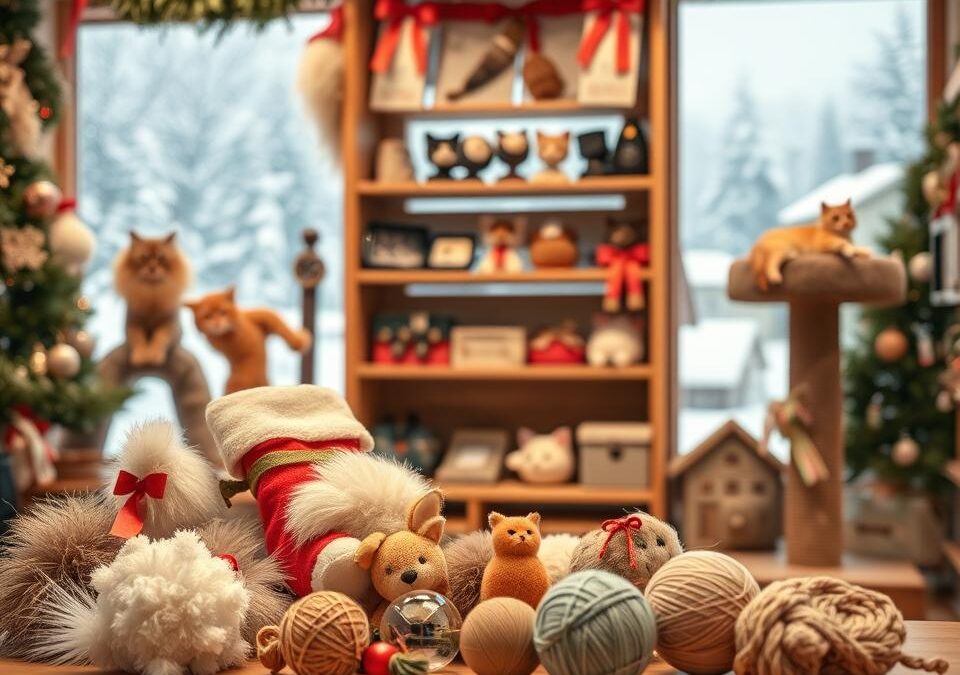 Najboljše zimske mačje igrače – spletna trgovina