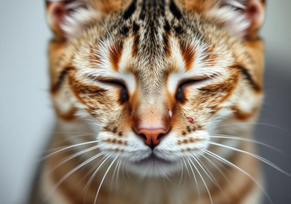 Alergijske reakcije mačke na hrano – Vse, kar moraš vedeti o tem!