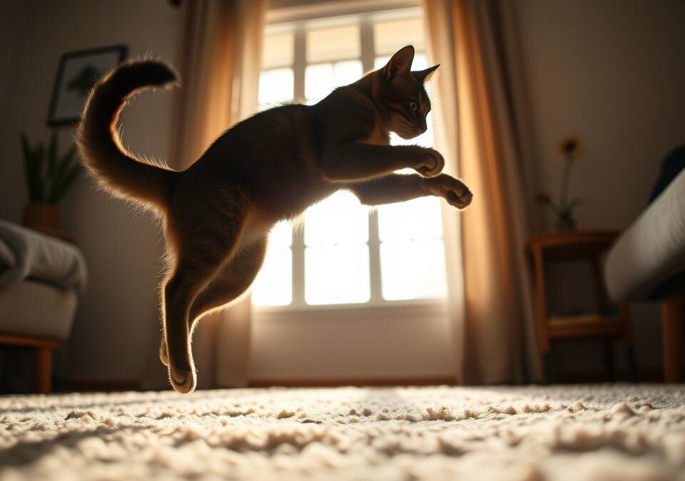 Dnevne potrebe po gibanju pri mački – Vse, kar moraš vedeti o tem!