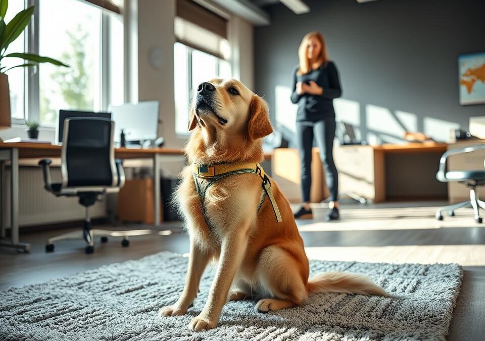 Gibalna terapija za pse v pisarni – Vse, kar moraš vedeti o tem!