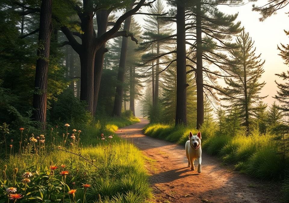 Gozdni pohodi s psom – Vse, kar moraš vedeti o tem!