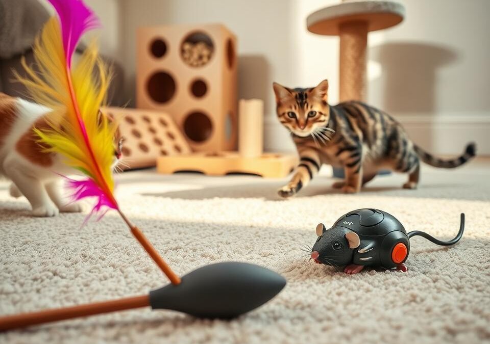 Interaktivne igrače za mačke – Vse, kar moraš vedeti o tem!