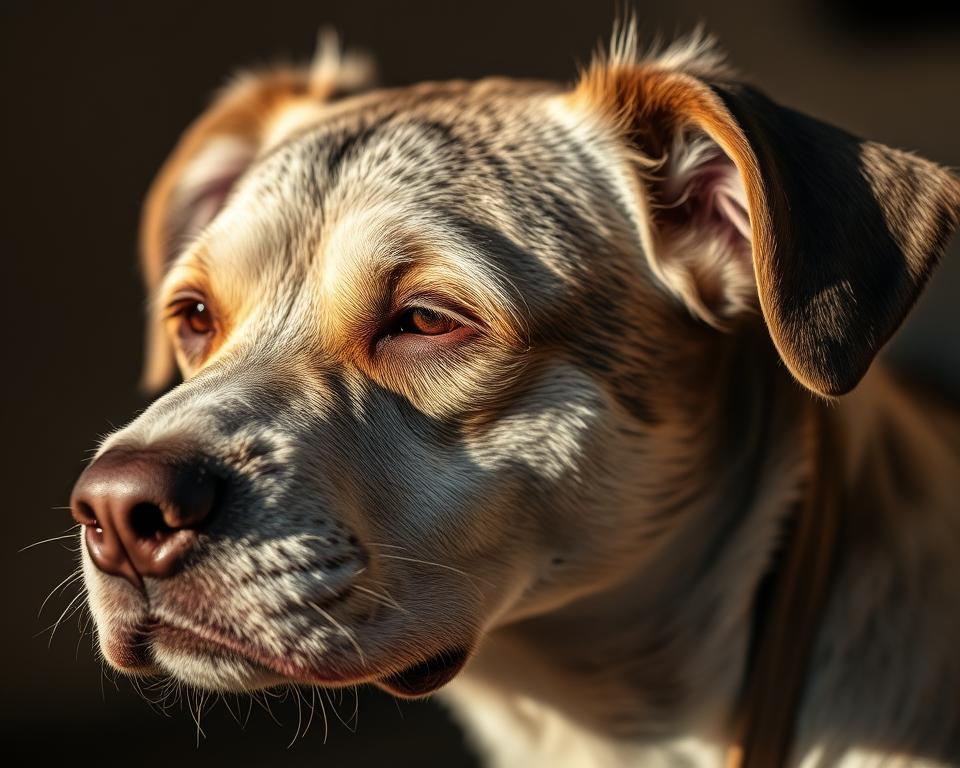 izguba sluha pri starejših psih