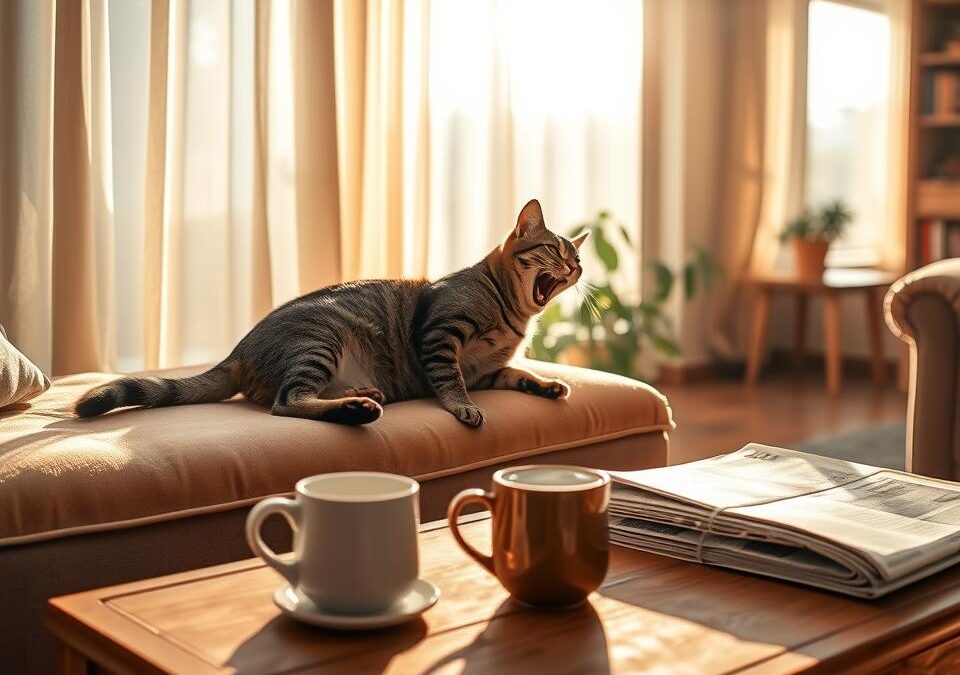 Mačja jutranja rutina – Vse, kar moraš vedeti o tem!