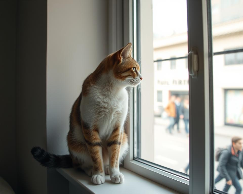 mačka in odnos do tujcev