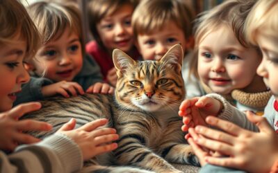 Mačka in otroci – Vse, kar moraš vedeti o tem!