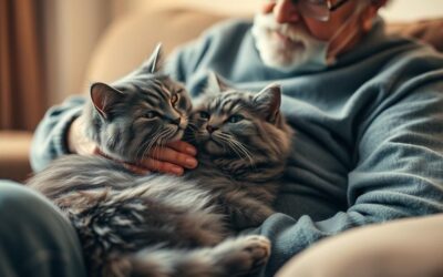 Mačka in starejši – Vse, kar moraš vedeti o tem!