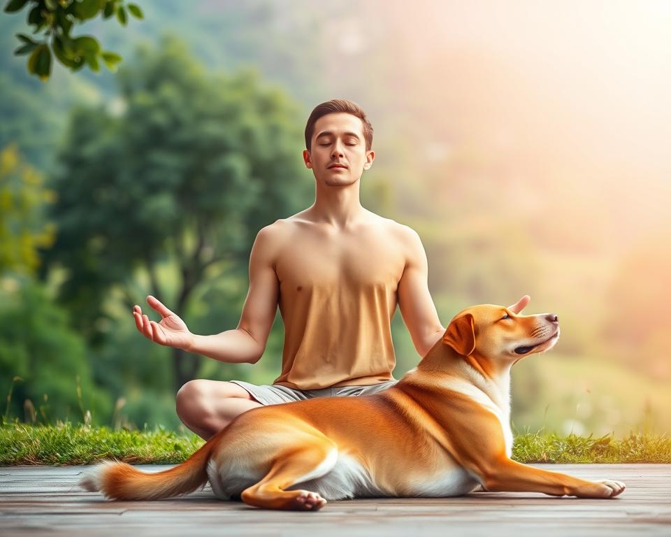 Meditacija psa z lastnikom – Vse, kar moraš vedeti o tem!