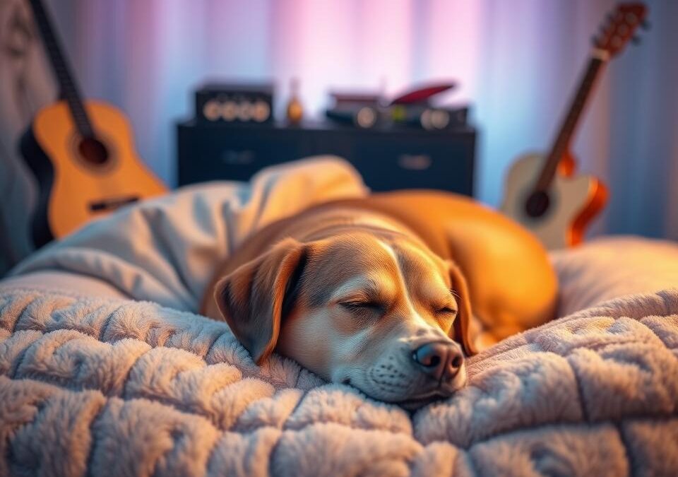 Melodije za lažje spanje psov – Vse, kar moraš vedeti o tem!