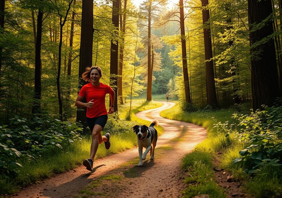 Načrt treninga teka s psom – Vse, kar moraš vedeti o tem!