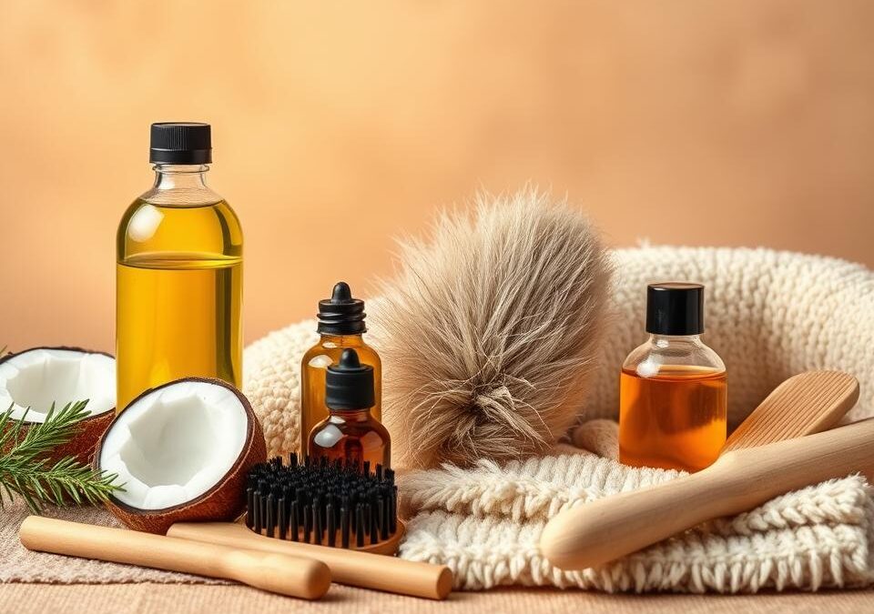 Naravna olja za nego pasje dlake – Vse, kar moraš vedeti o tem!