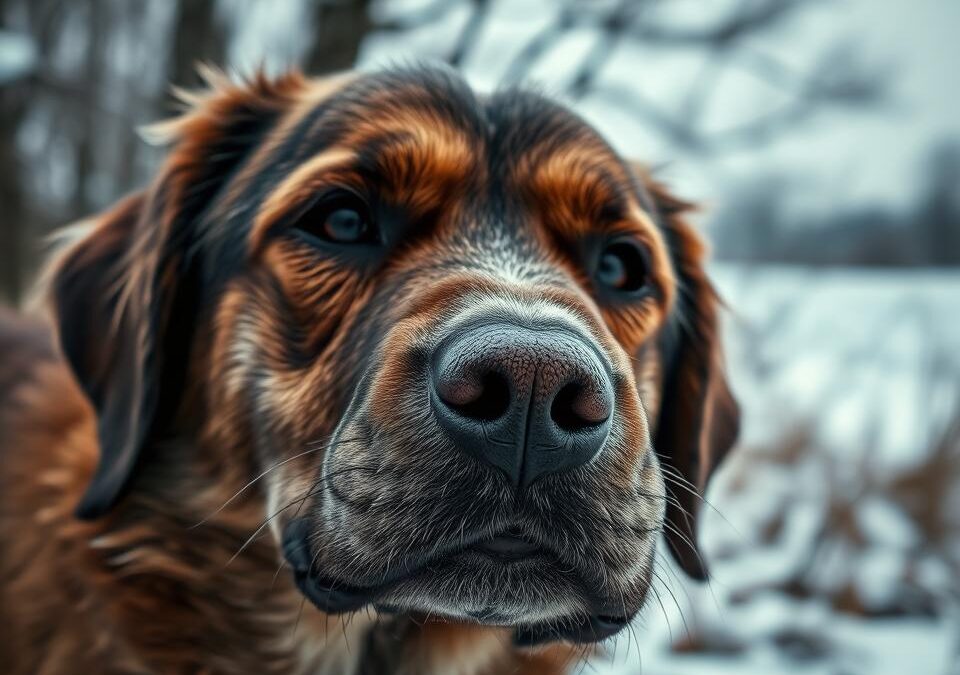 Nega suhe kože pri psih pozimi – Vse, kar moraš vedeti o tem!