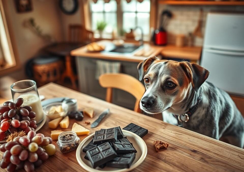 Nevarnosti jedilne mize za pse – Vse, kar moraš vedeti o tem!