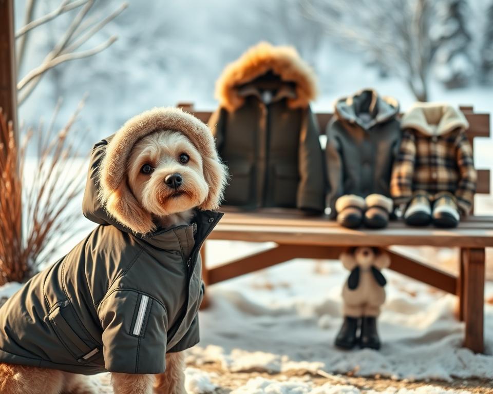 oblačila za pse proti mrazu