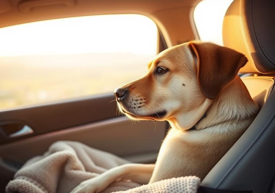 Obvladovanje stresa psa med potovanjem – Vse, kar moraš vedeti o tem!