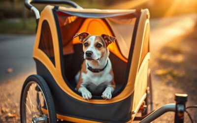 CriskyDog spletni časopis 24 Pes v kolesarski prikolici – Vse, kar moraš vedeti o tem!