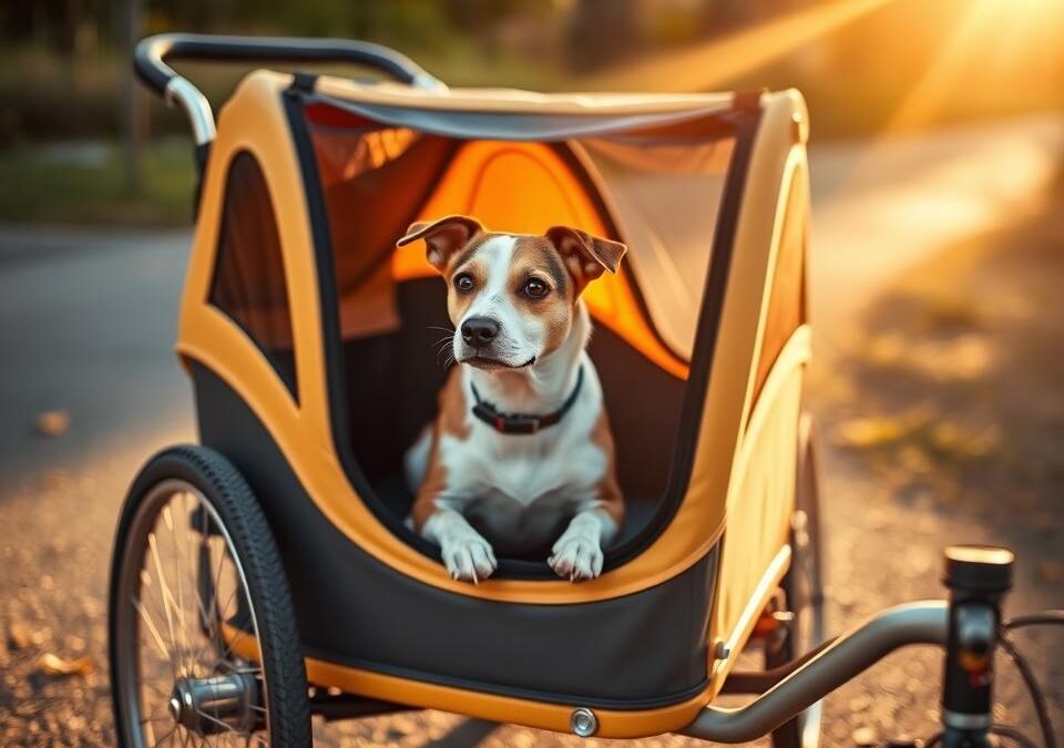 Pes v kolesarski prikolici – Vse, kar moraš vedeti o tem!