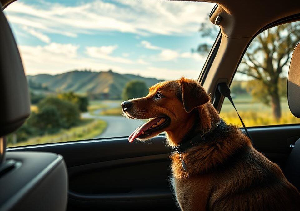 Potovanje psa z avtom – Vse, kar moraš vedeti o tem!