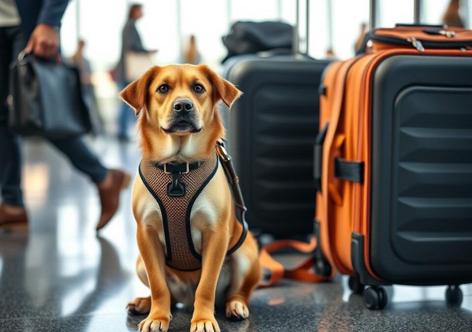 Potovanje psa z letalom – Vse, kar moraš vedeti o tem!