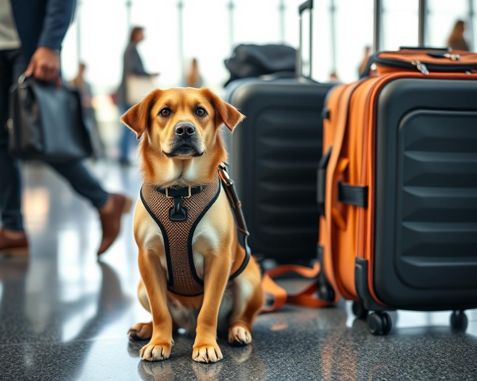 potovanje psa z letalom