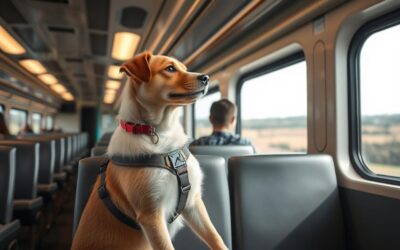CriskyDog spletni časopis 21 Potovanje psa z vlakom – Vse, kar moraš vedeti o tem!