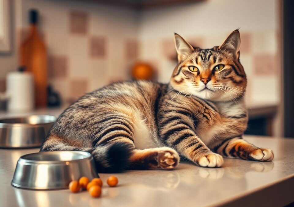 Pretirano hranjenje mačk – Vse, kar moraš vedeti o tem!