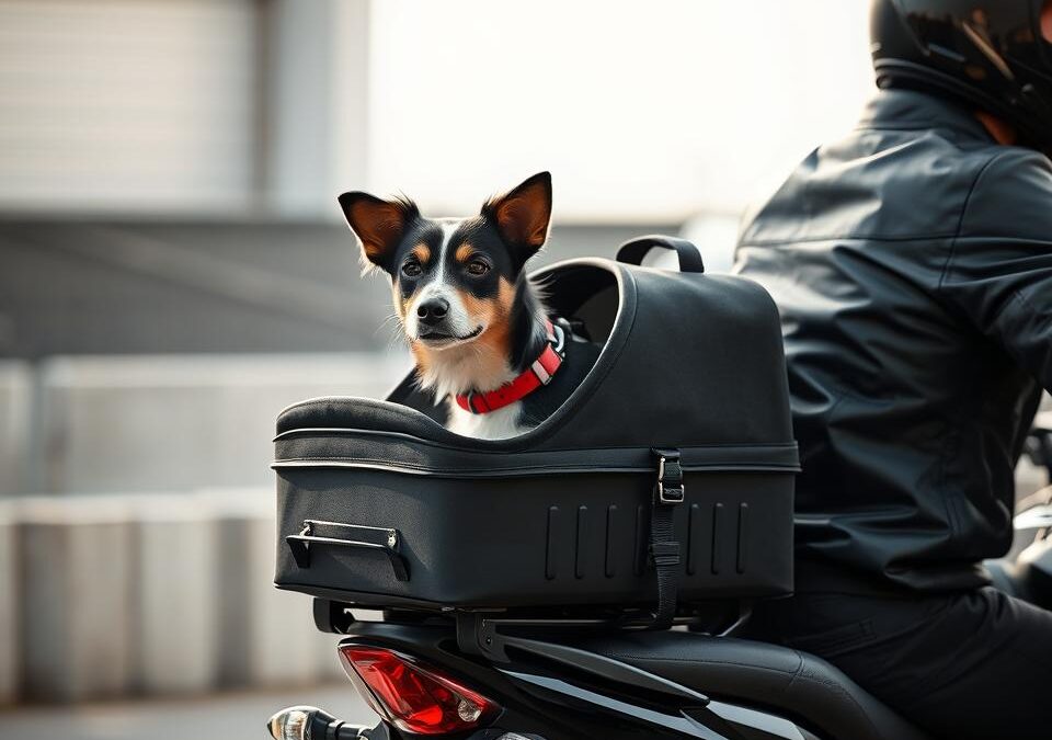 Prevoz psa z motorjem – Vse, kar moraš vedeti o tem!