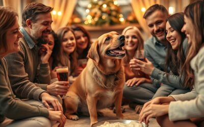 CriskyDog spletni časopis 16 Prisotnost psa na družinskih praznovanjih – Vse, kar moraš vedeti o tem!