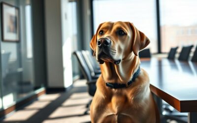 CriskyDog spletni časopis 18 Prisotnost psa na sestankih – Vse, kar moraš vedeti o tem!