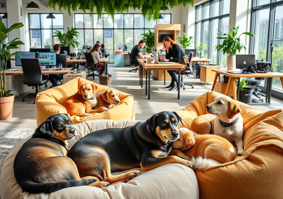 Psi v coworking prostorih – Vse, kar moraš vedeti o tem!