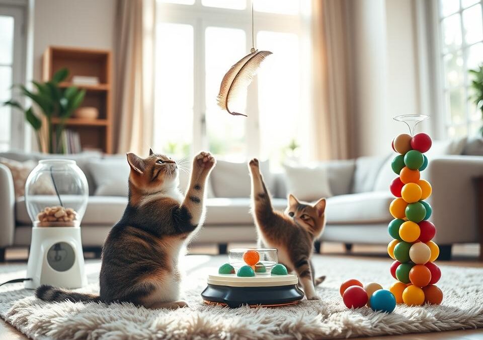 Razvijanje mačjega spomina skozi igro – Vse, kar moraš vedeti o tem!