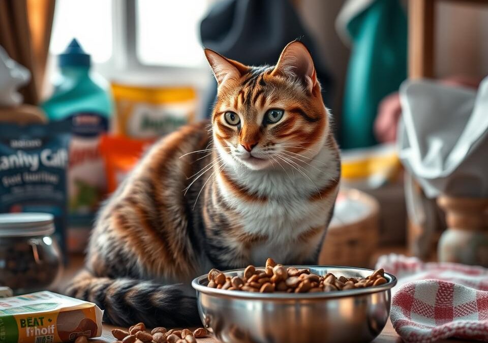 Reševanje prehranskih težav pri mačkah – Vse, kar moraš vedeti o tem!