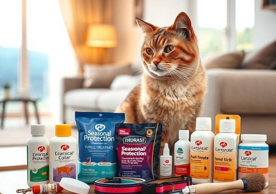 Sezonska zaščita mačke pred bolhami in klopi – Vse, kar moraš vedeti o tem!