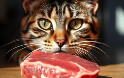 Prehrana s surovim mesom (BARF) za mačke – Vse, kar moraš vedeti o tem!