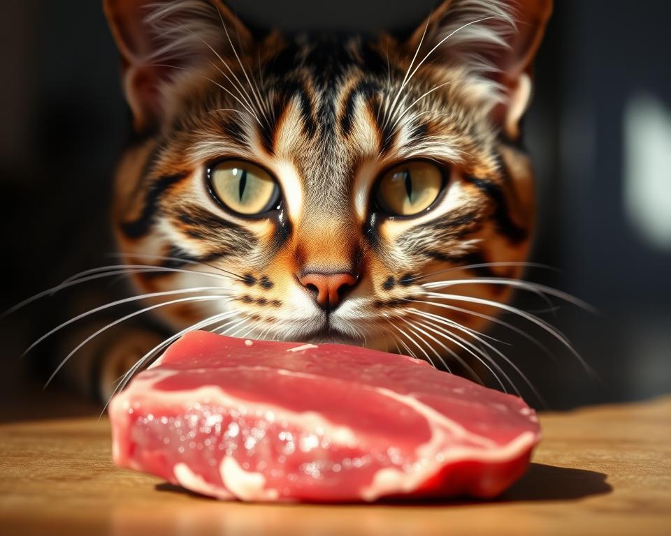 Prehrana s surovim mesom (BARF) za mačke – Vse, kar moraš vedeti o tem!