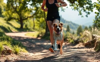 CriskyDog spletni časopis 19 Tek po naravnem terenu s psom – Vse, kar moraš vedeti o tem!