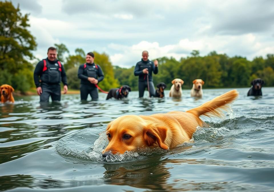 Trening vodnih reševalnih psov – Vse, kar moraš vedeti o tem!