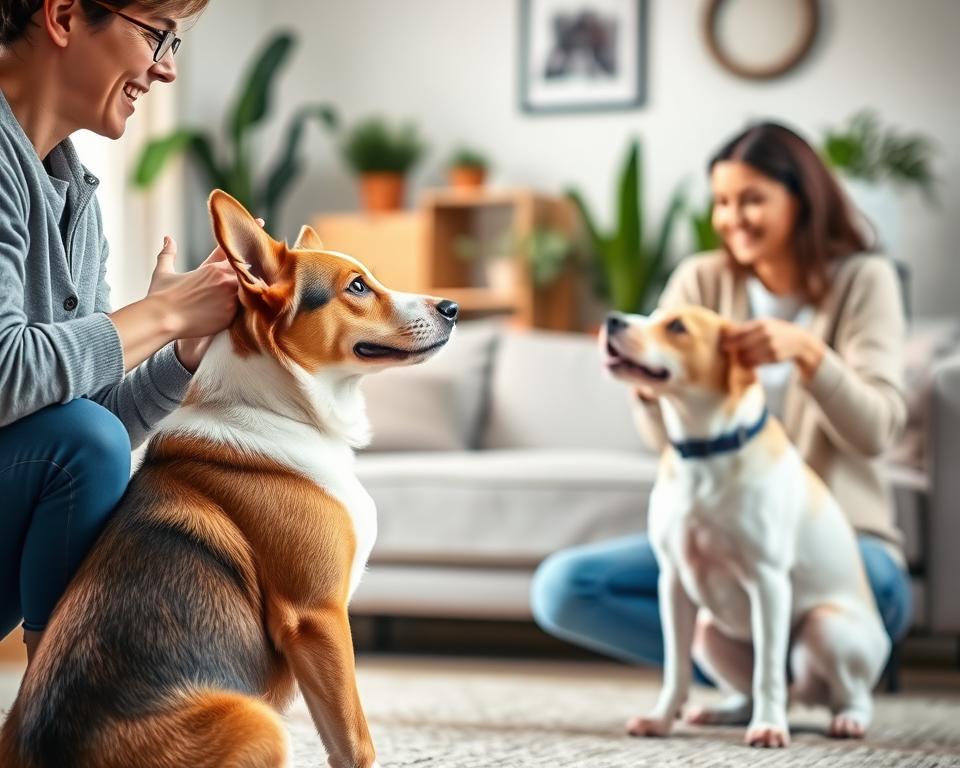 učenje prijaznega vedenja psov
