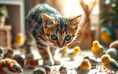 Uvajanje mačke med male živali – Vse, kar moraš vedeti o tem!