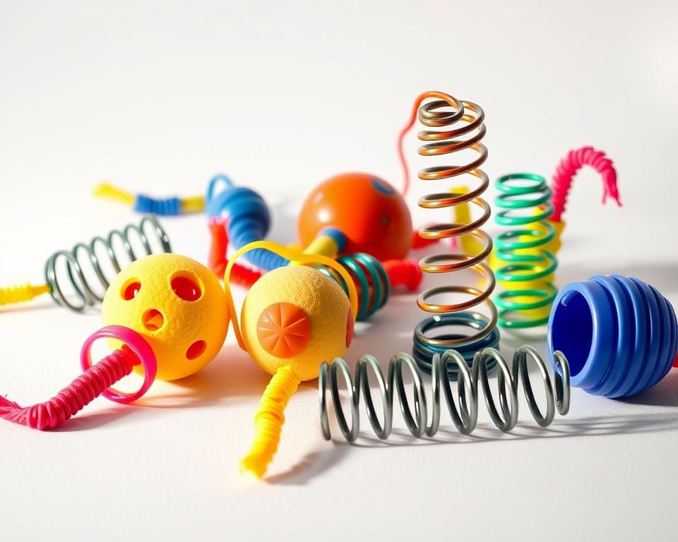 vzmetne igrače za mačke