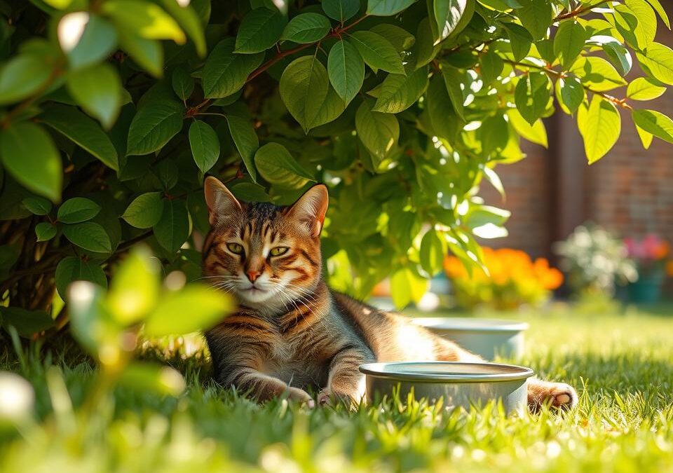 Zaščita mačke pred poletno vročino – Vse, kar moraš vedeti o tem!